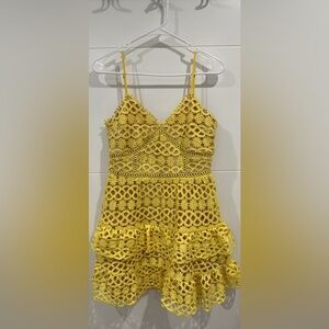 Lulus yellow dress